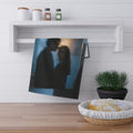 Midnight Shadow Tea Towels - Cozy Kitchen Set | Echovira...