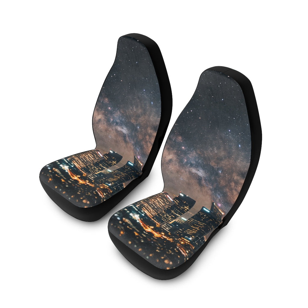 Car Seat Covers - Midnight Skyline Drive | Echovira Gallery