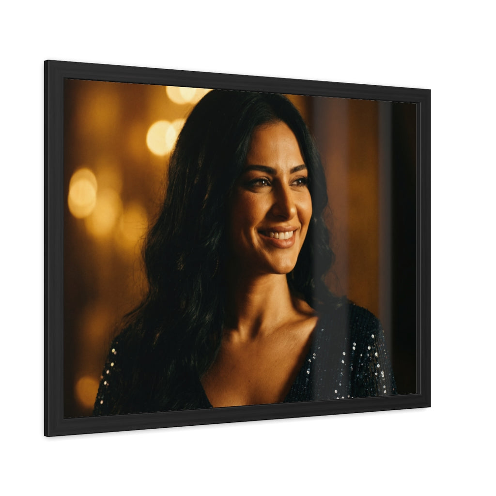 Framed Poster - Cinematic Portrait — Landscape