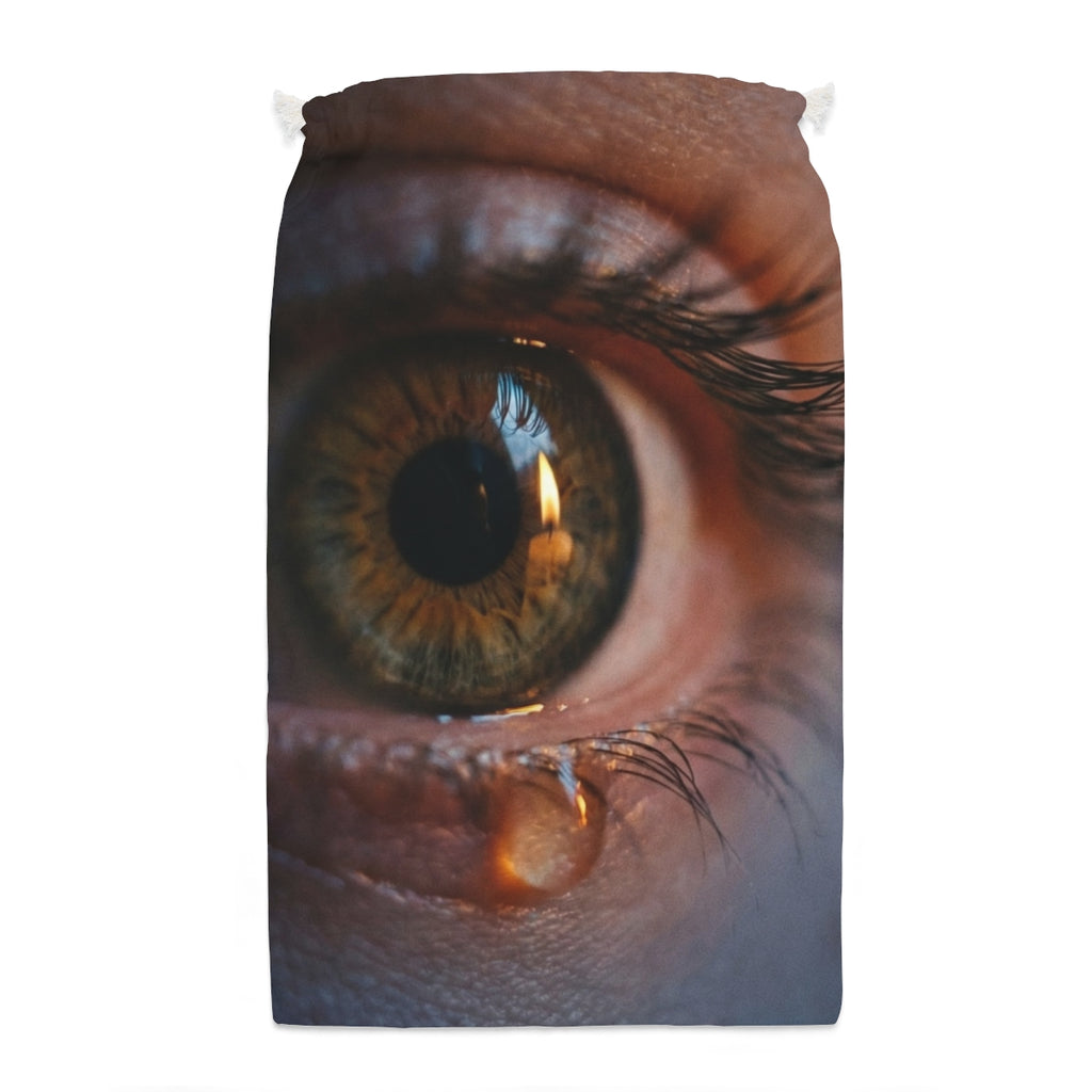 Sack - Amber Iris Reflection Fine Art Print | Echovira...
