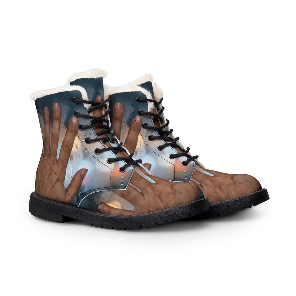Men's Rainy City Night Leather Boots
