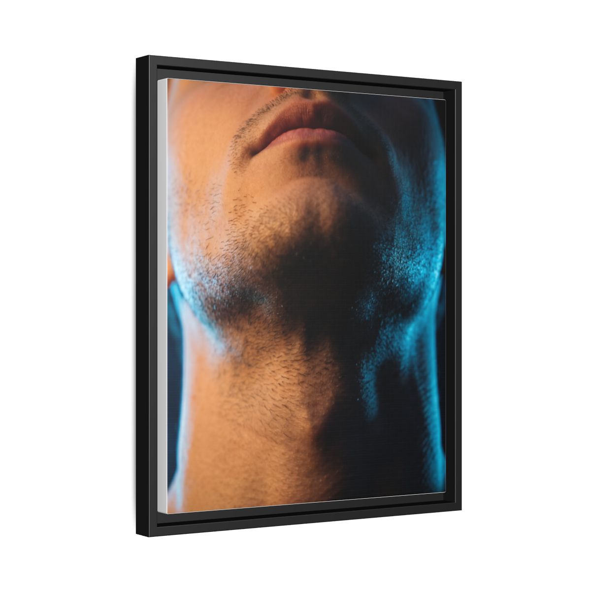 Framed Matte Canvas - Neon Noir