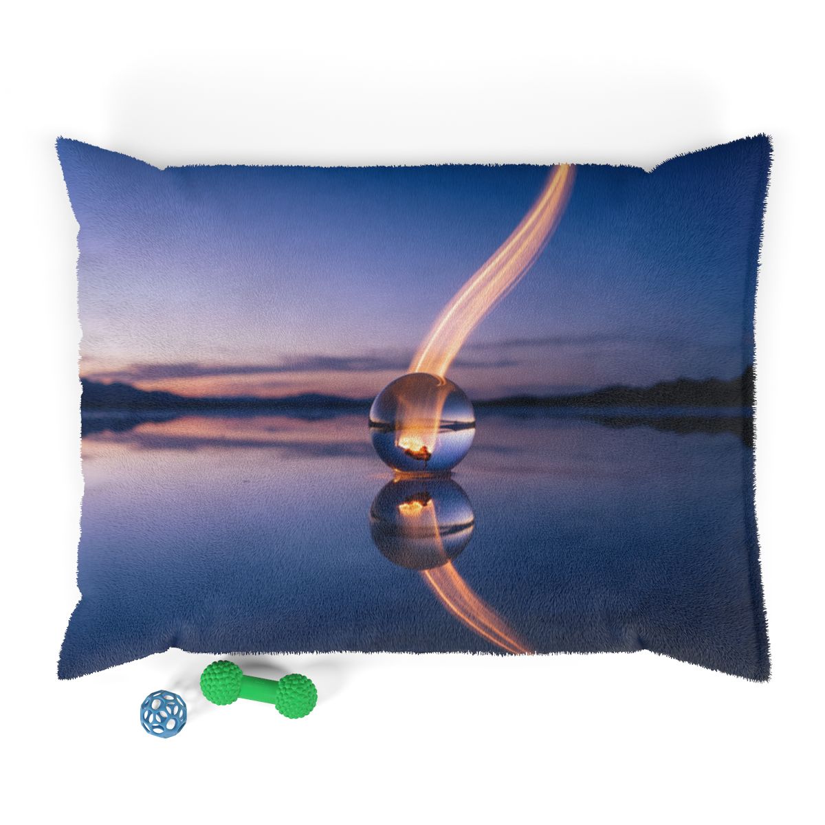 Pet Bed - Twilight Mirage Calming Pet Cushion | Echovira...