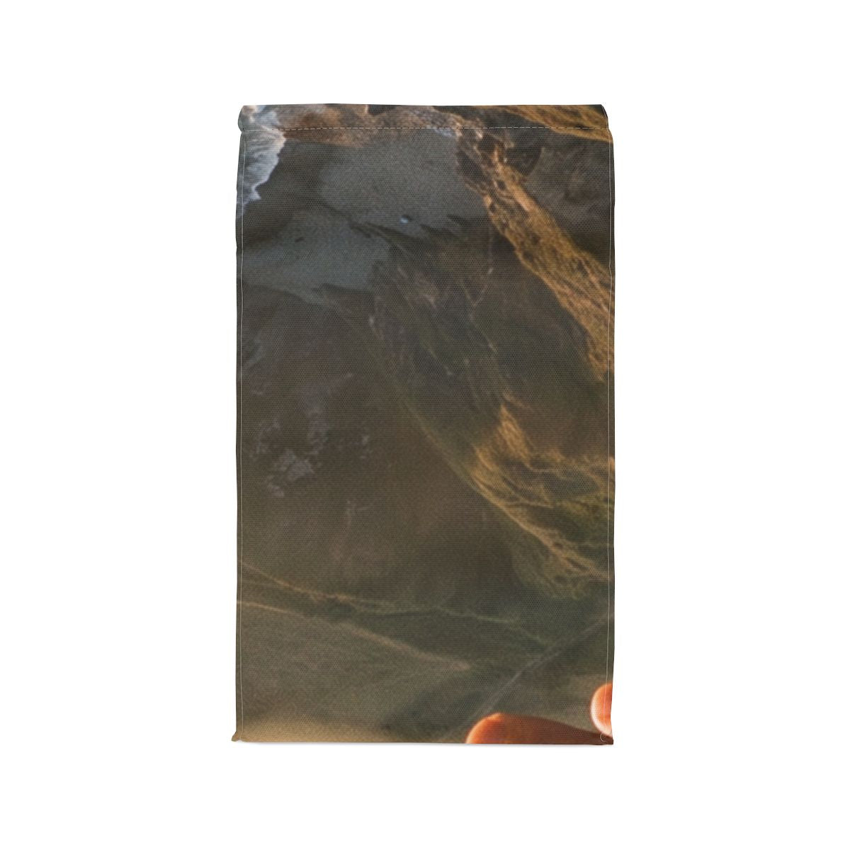 Polyester Lunch Bag - The Infinite Touch | Ethereal Coastal...