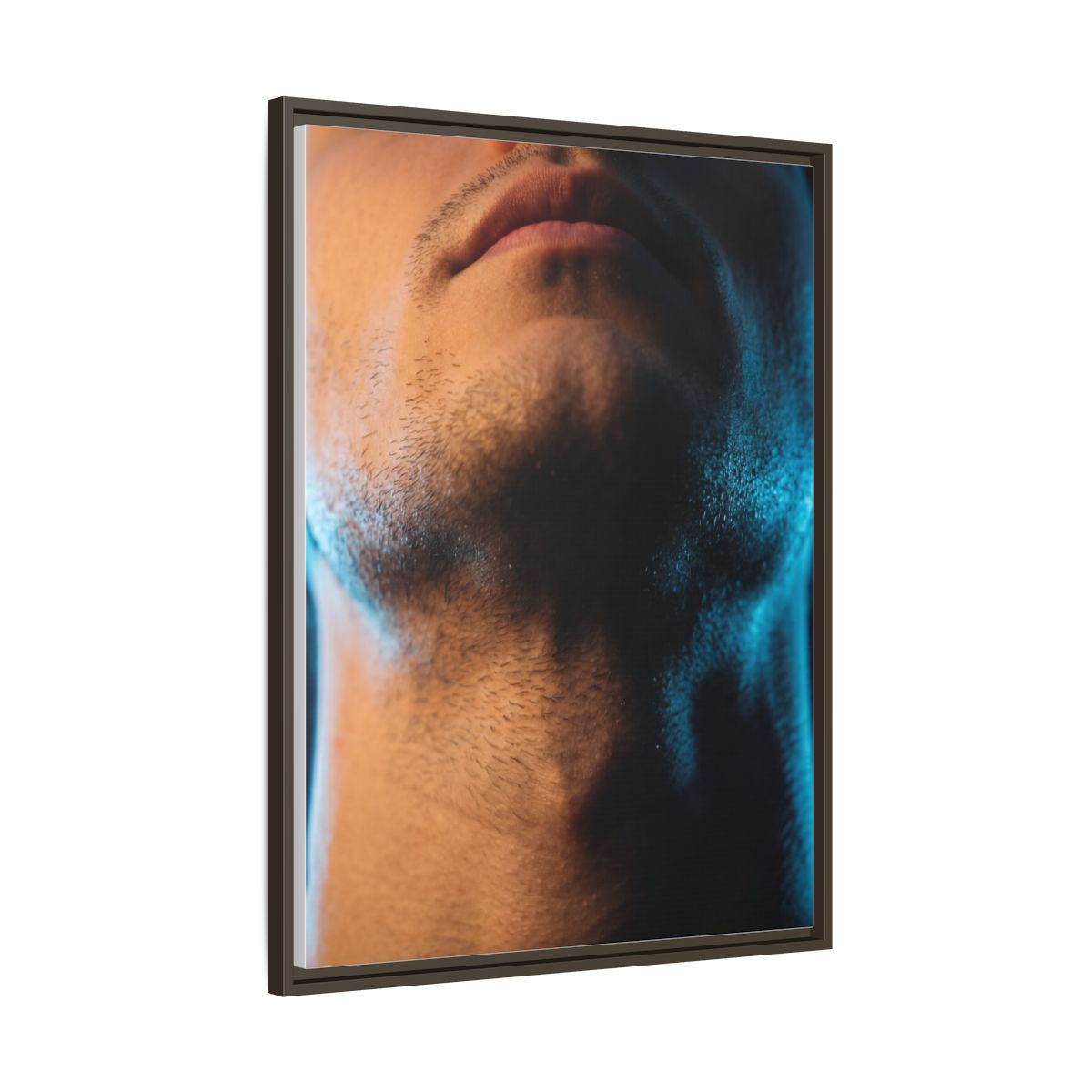 Framed Matte Canvas - Neon Noir