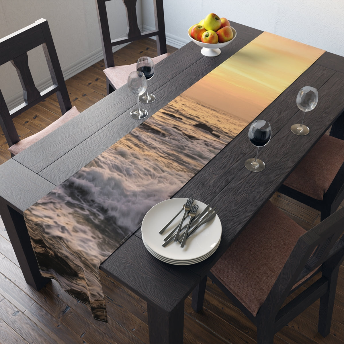 Table Runner - Coastal Golden Hour
