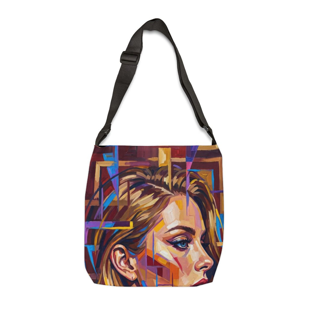 Adjustable Tote Bag - Shattered Elegance | Echovira Gallery