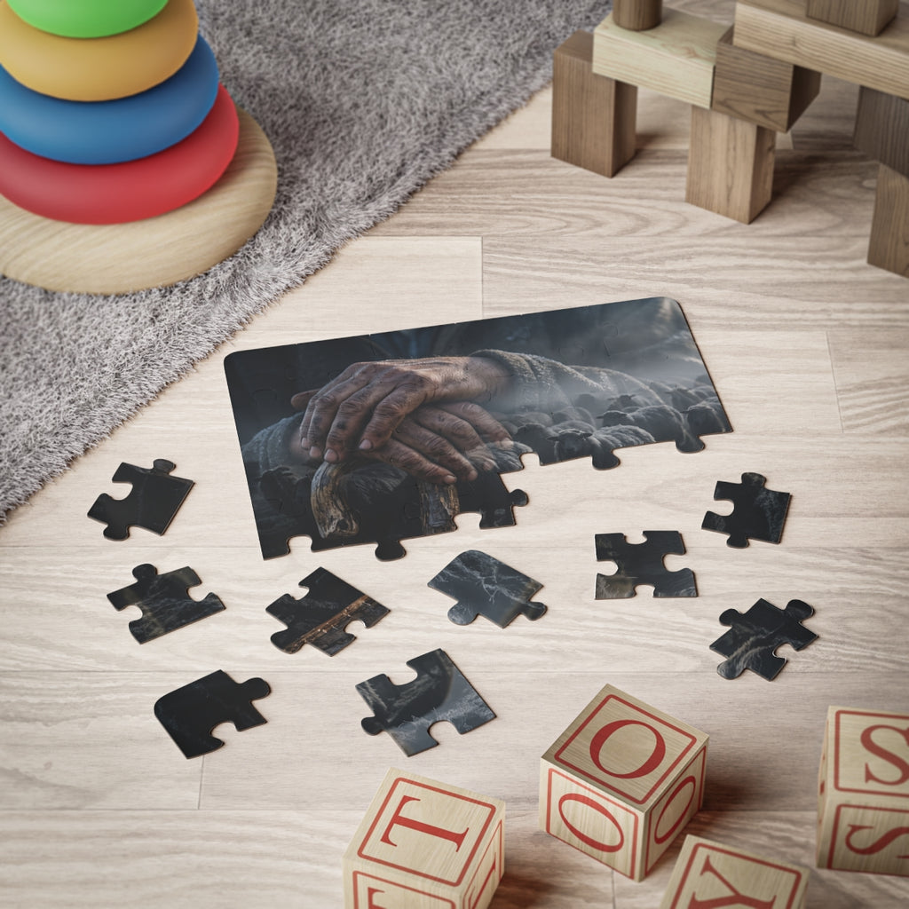 Moody Shepherd Hands 30-Piece Kids' Puzzle