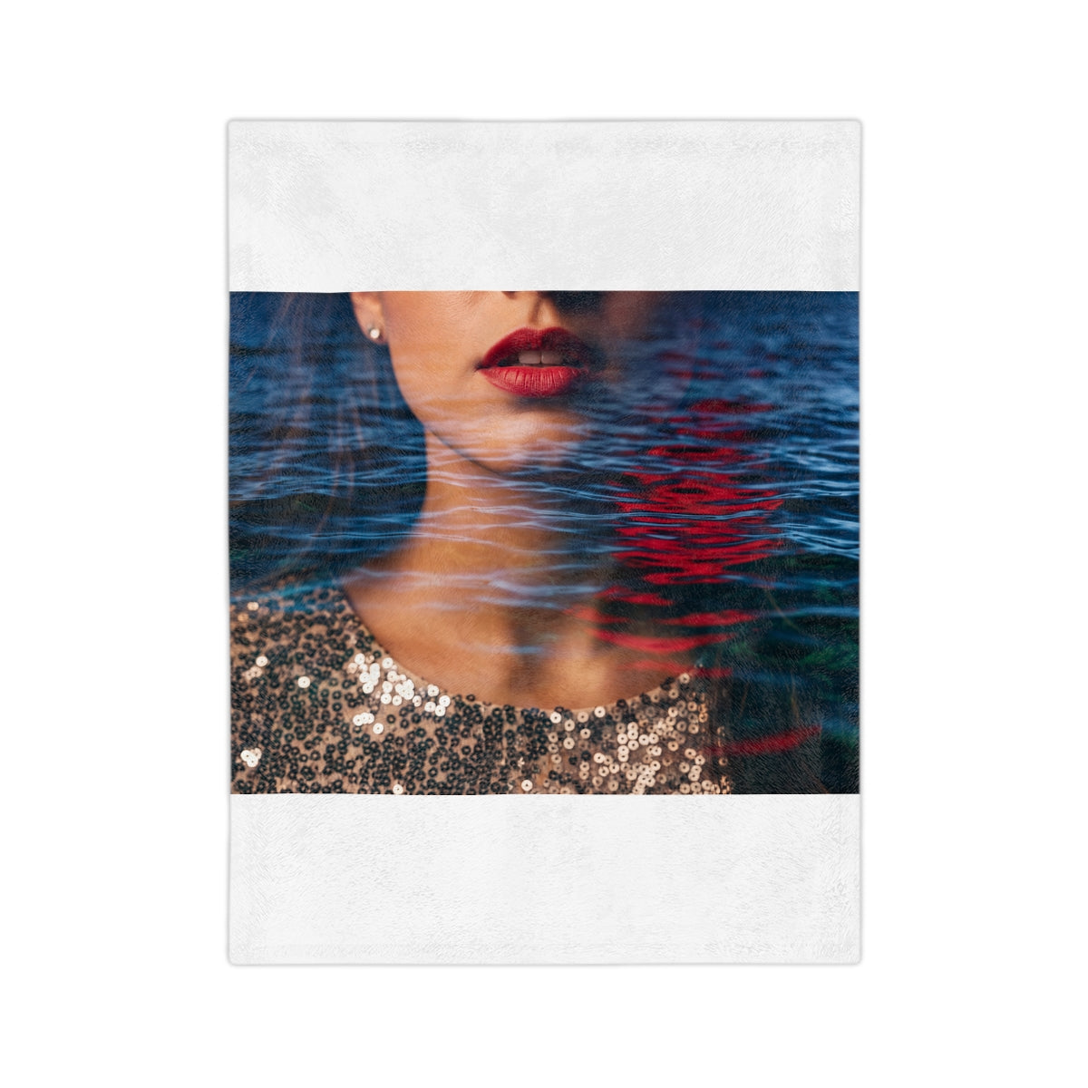 Velveteen Blanket - Midnight Horizon | Echovira Gallery