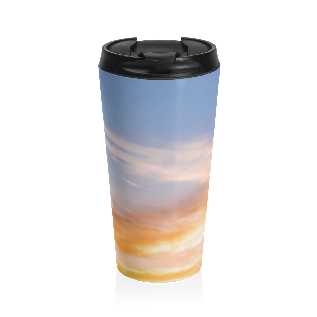 Stainless Steel Travel Mug - Sunset Ridge | Echovira Gallery