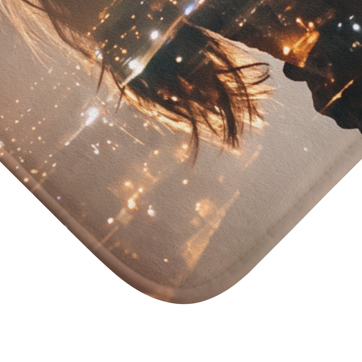 Bath Mat - Midnight City Romance | Echovira Gallery