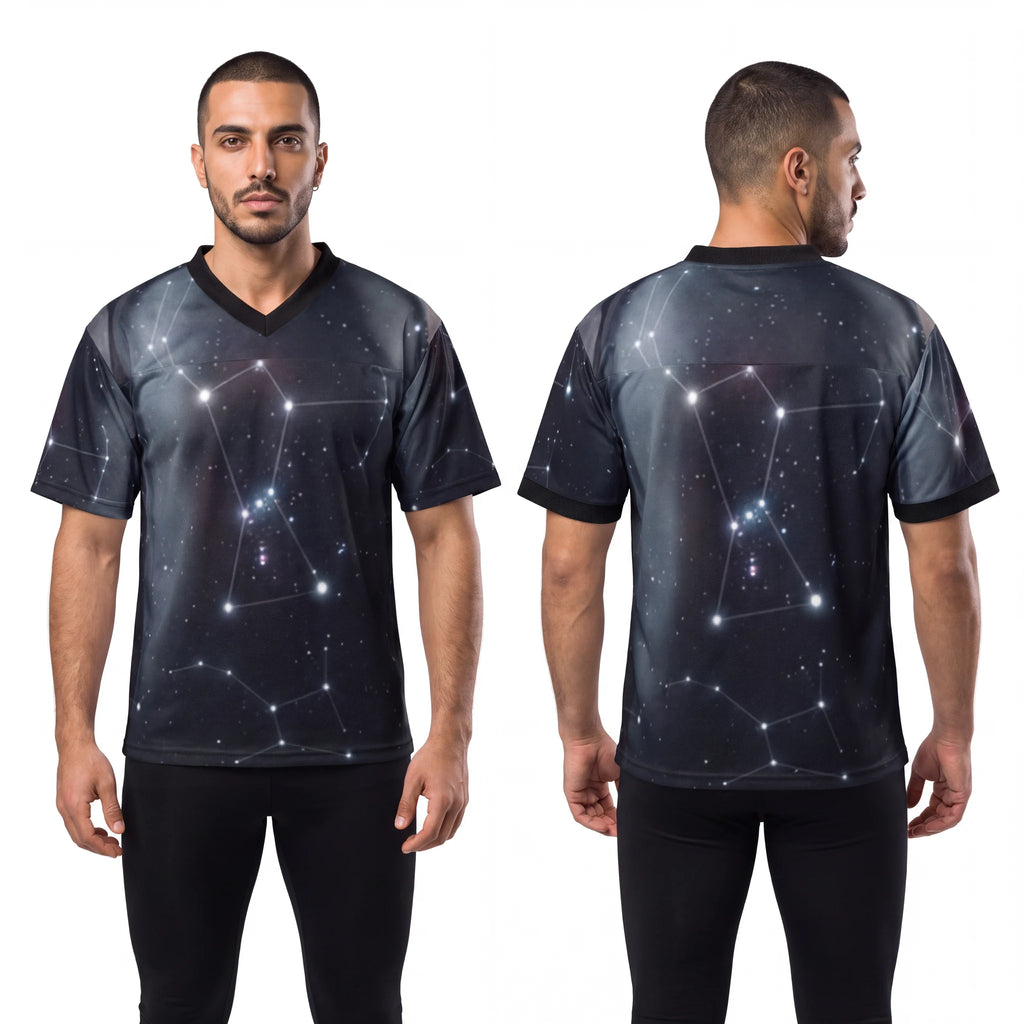 Men's Football Jersey Orion Constellation Art