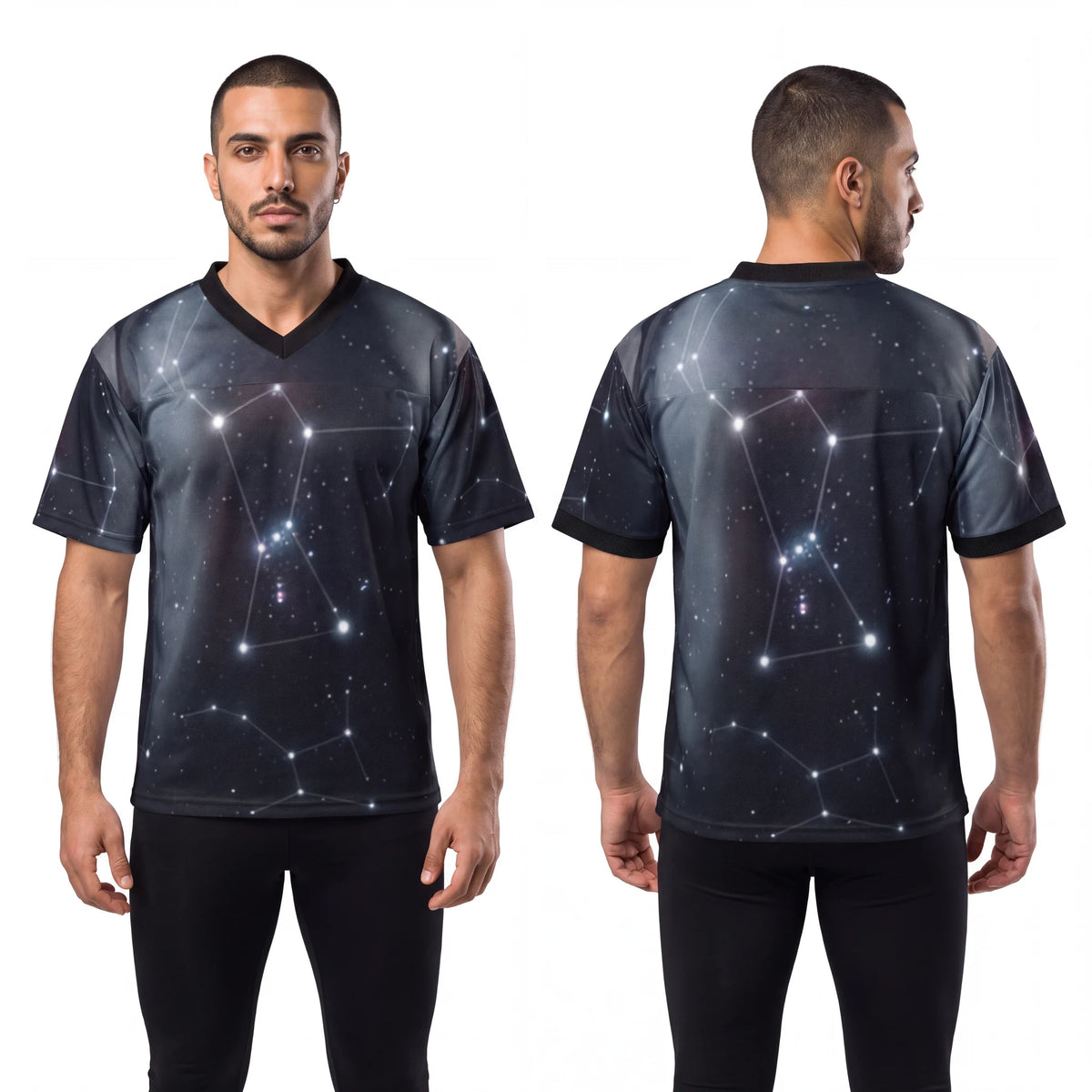 Men's Football Jersey Orion Constellation Art