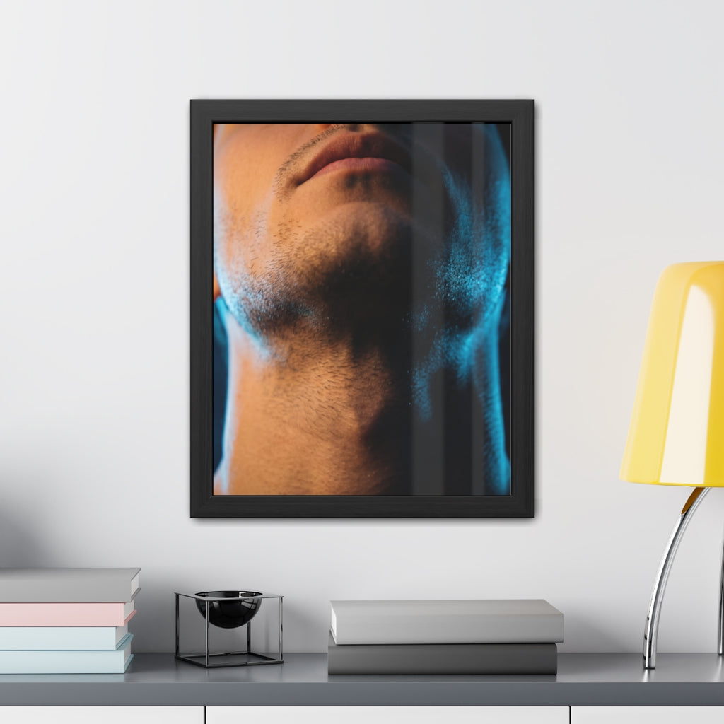 Framed Poster - Cinematic Urban Wall — Portrait