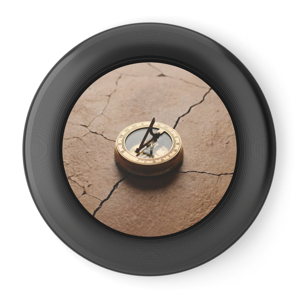 Vintage Brass Sundial Wham-O Frisbee