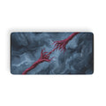 Crimson Cord Abstract Bed Fitted Sheet