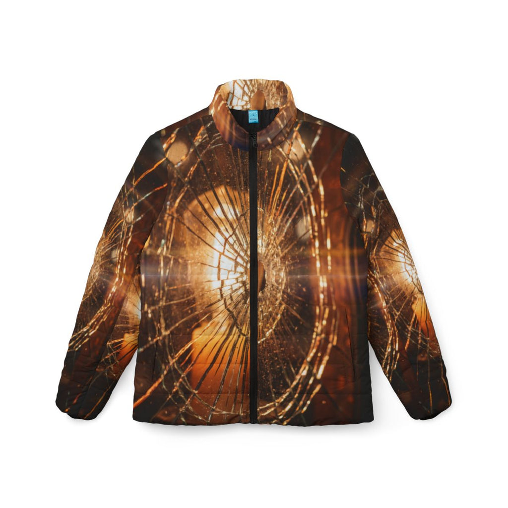 Women's Puffer Jacket - Cinematic Storm