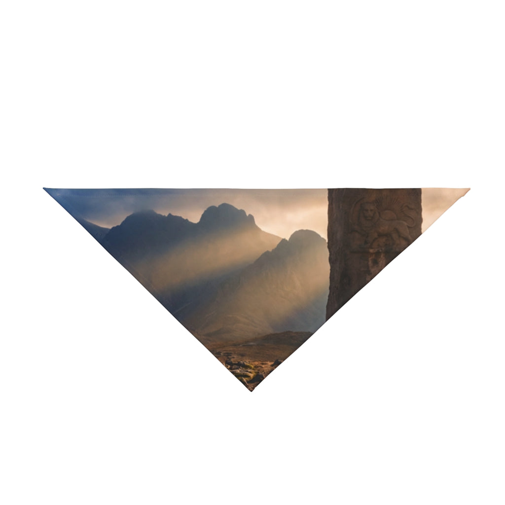 Pet Bandana - Mystic Mountain Sun