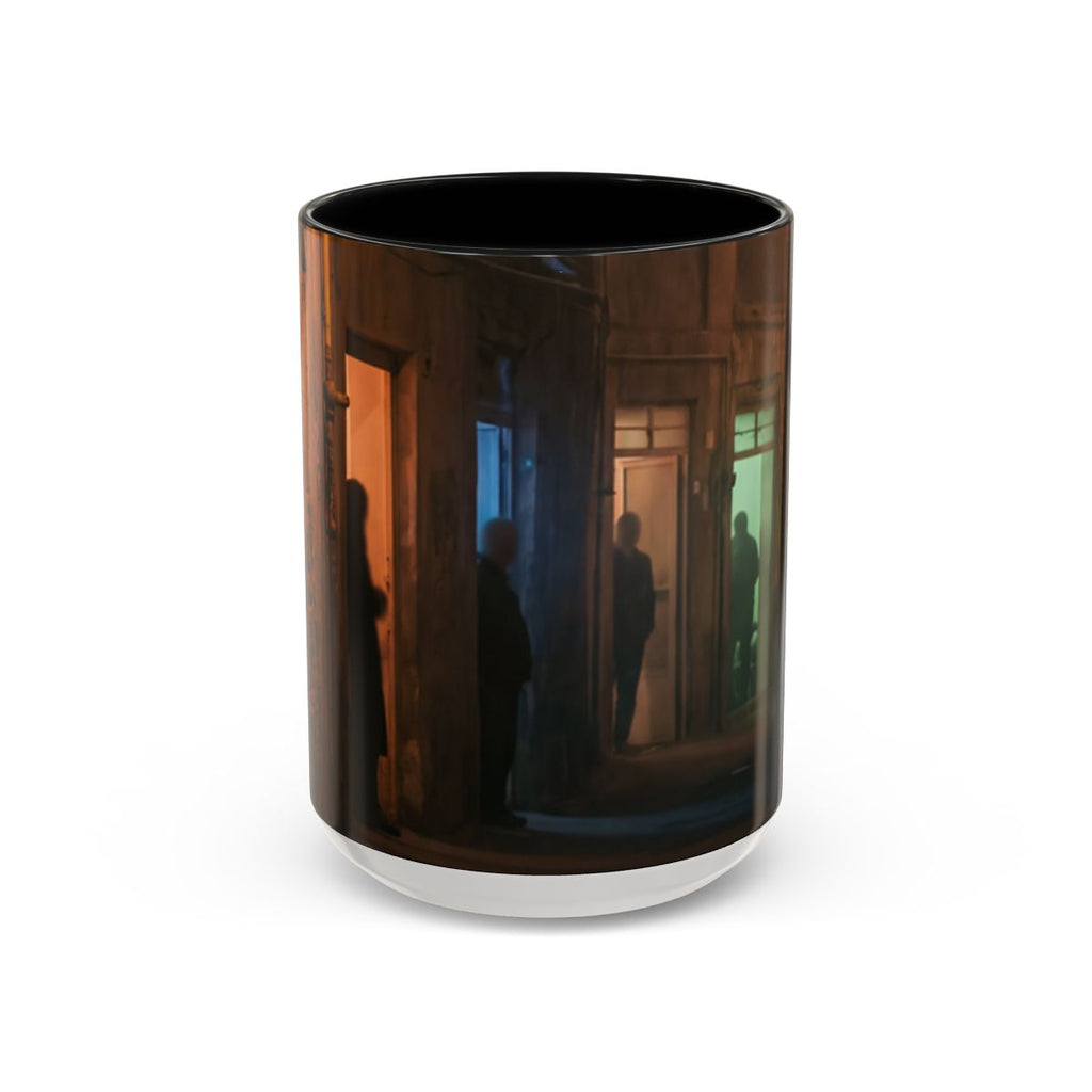 Accent Coffee Mug - Midnight Shadows | Echovira Gallery