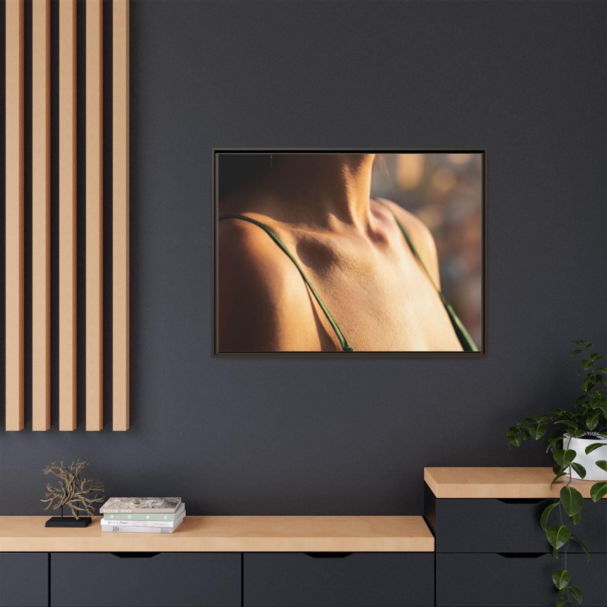 Matte Canvas Framed - Golden Hour Portrait