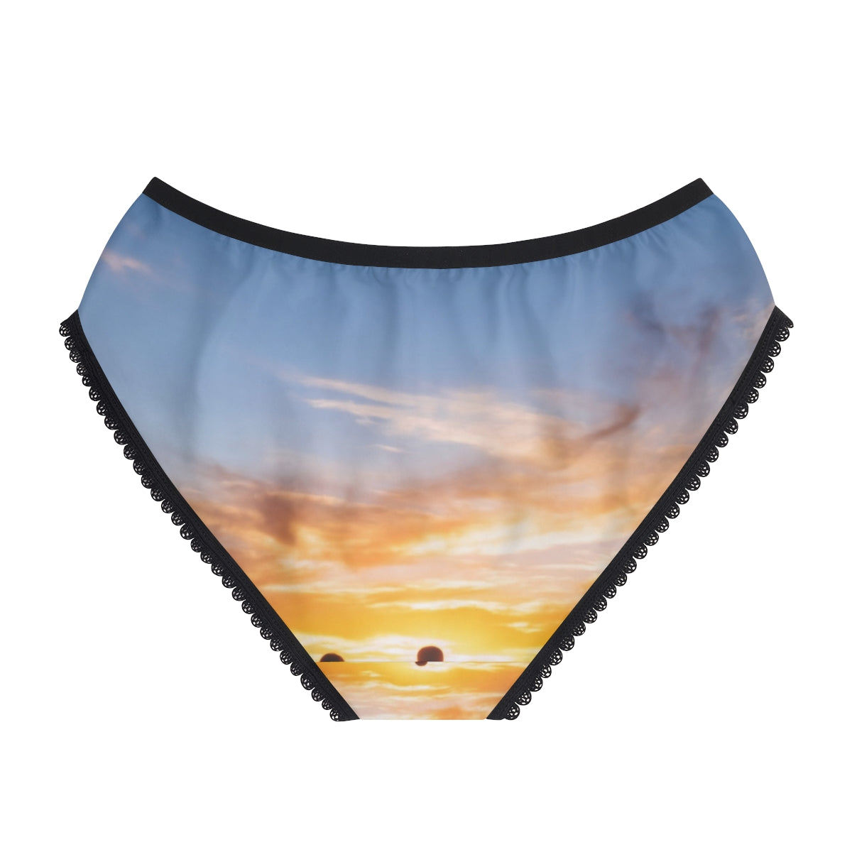 Women's Briefs - Sunset Mountain Trail | Echovira Gallery