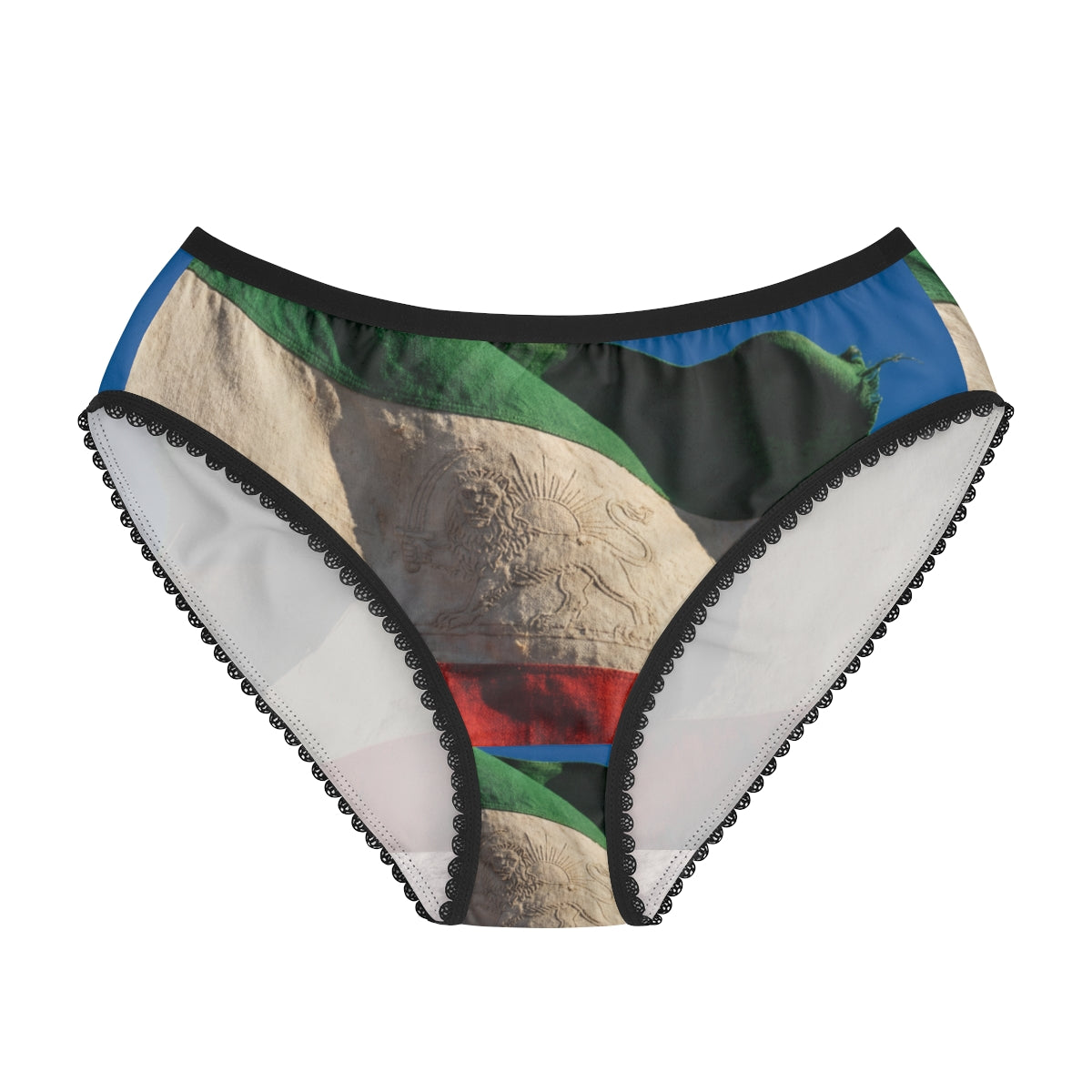 Women's Briefs - Antique Flag Art