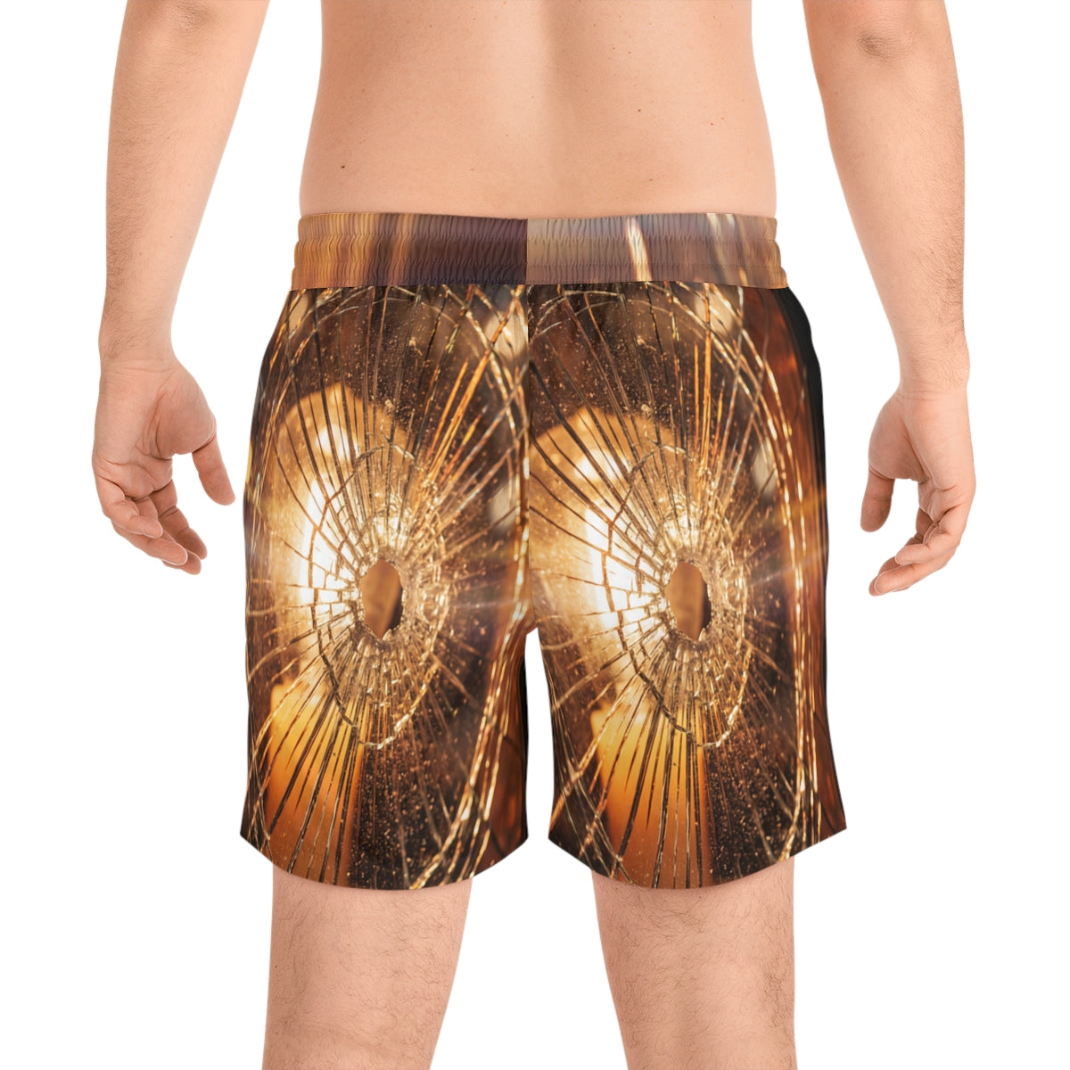 Men's Swim Shorts - Cinematic Glow