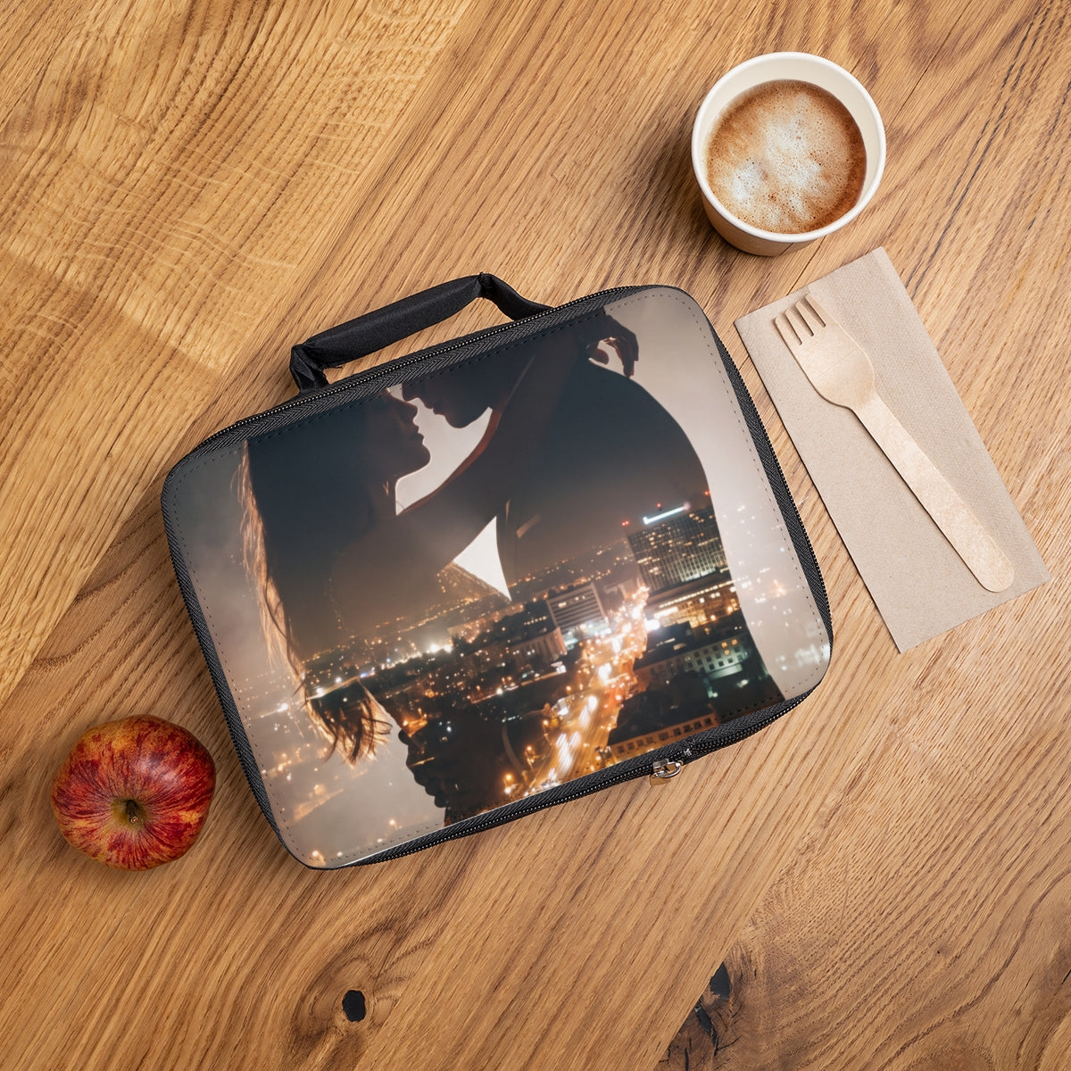 Lunch Bag - City Twilight Romance | Echovira Gallery