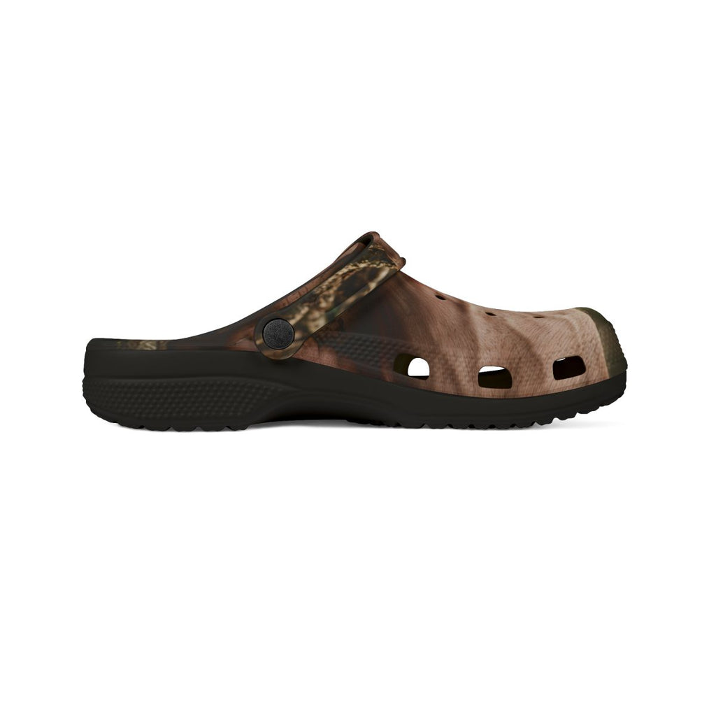 Men's Foam Shoes with Forest Root Art