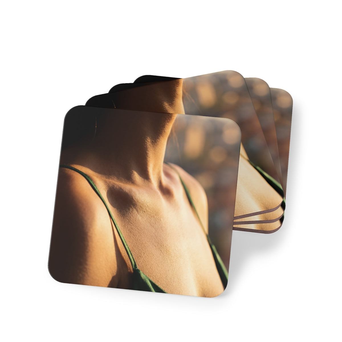 Coasters - Sunlit Emerald Table Accents