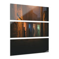 Acrylic Prints Triptych - Midnight Shadows — Landscape |...