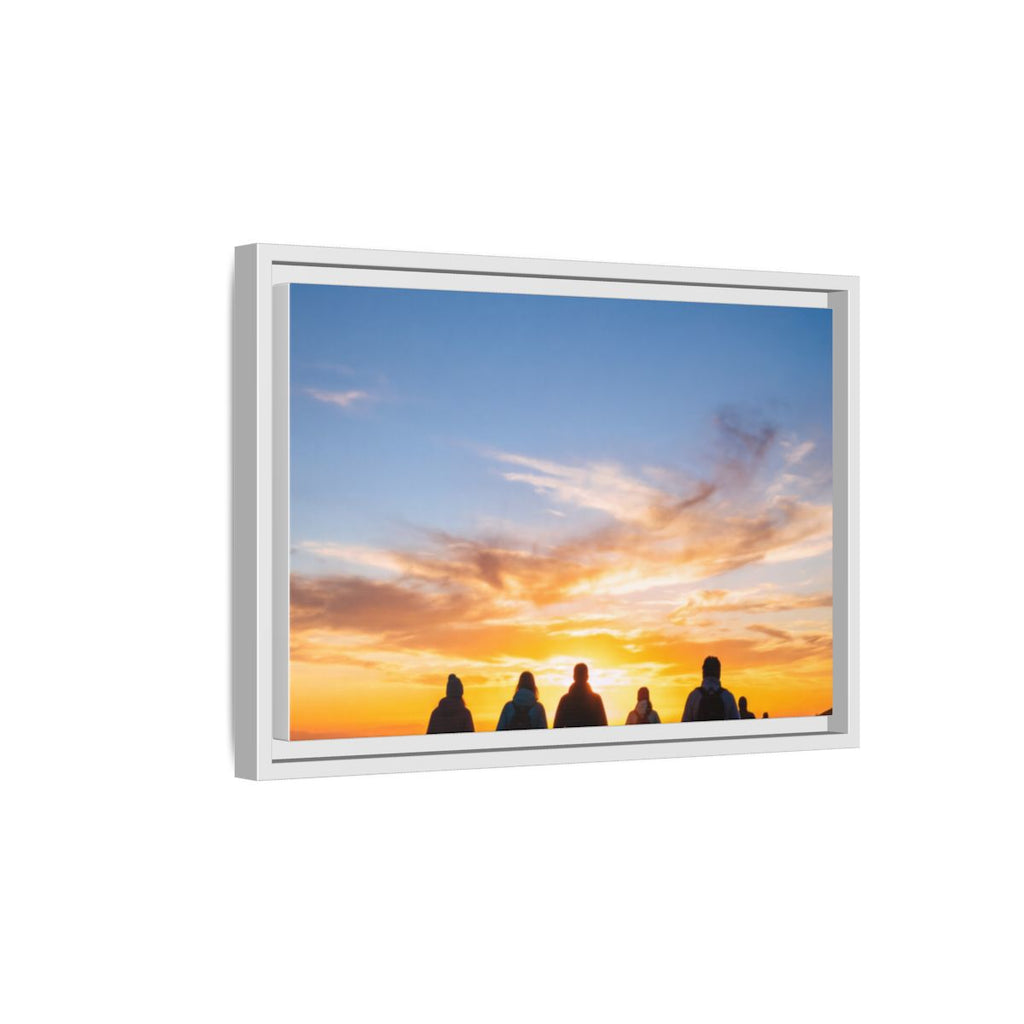 Matte Canvas, Framed - Epic Dawn Trek