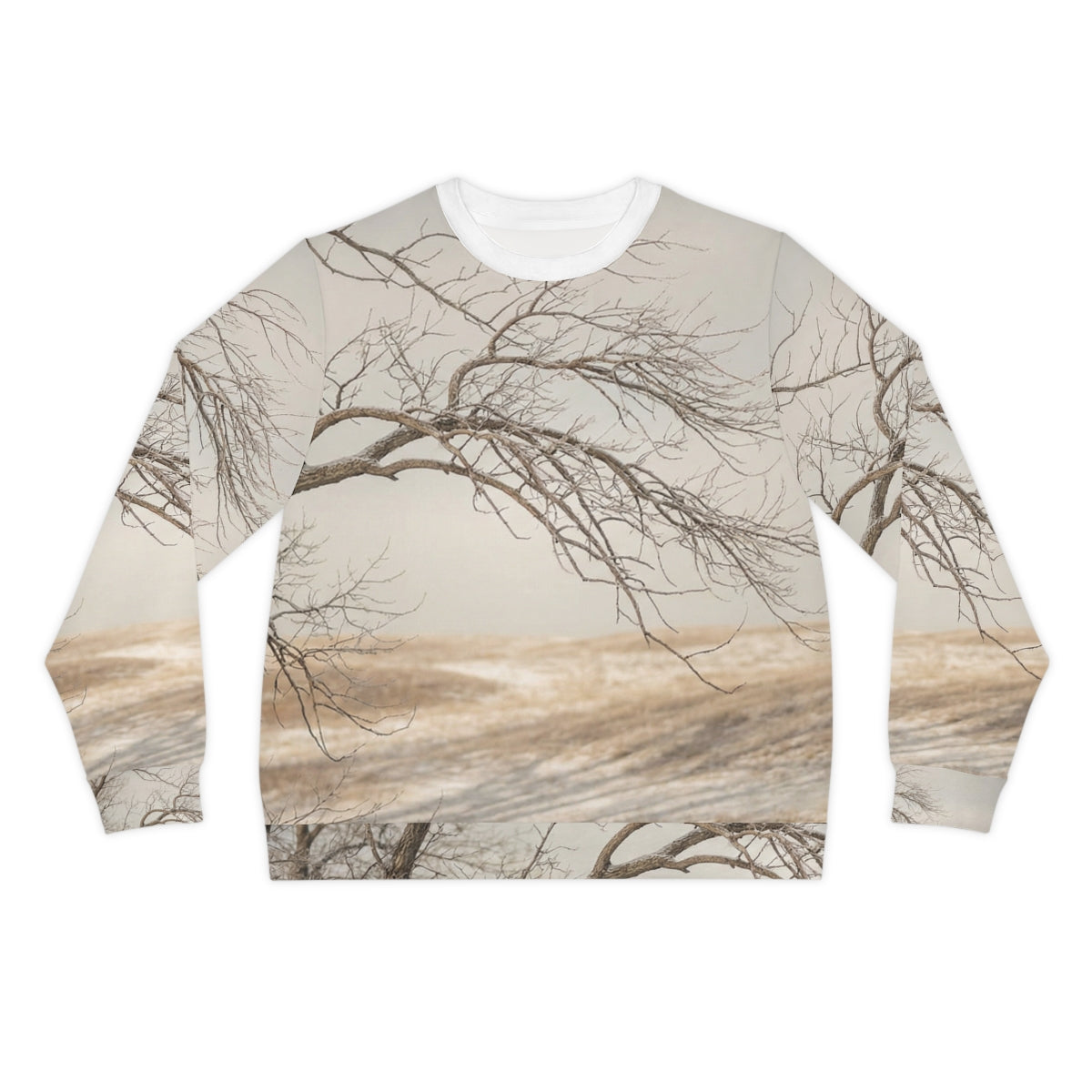 Men's Lightweight Sweatshirt - Winter Branch Solitude... |...