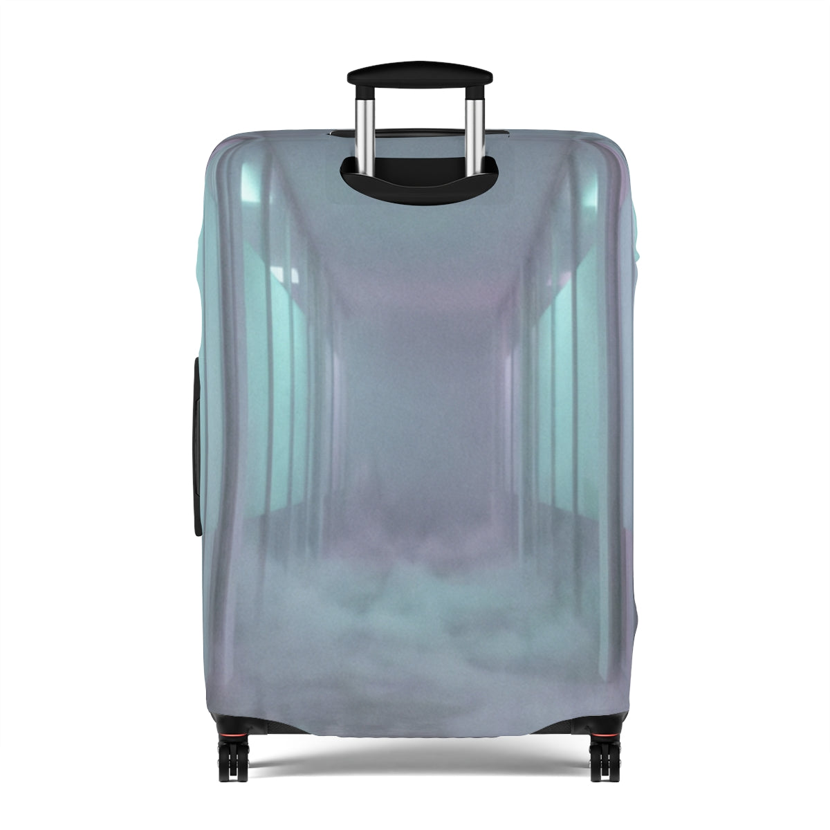 Luggage Cover - Liminal Corridor Fog Art Print | Echovira...