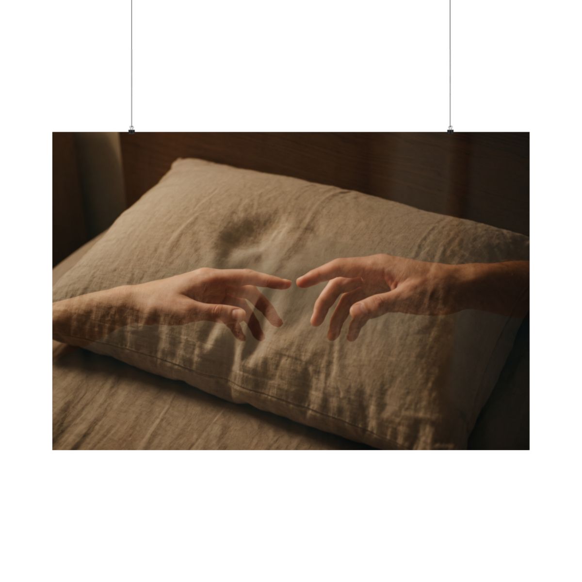 Matte Horizontal Posters - Linen Whispers Calm (10×8 &... |...
