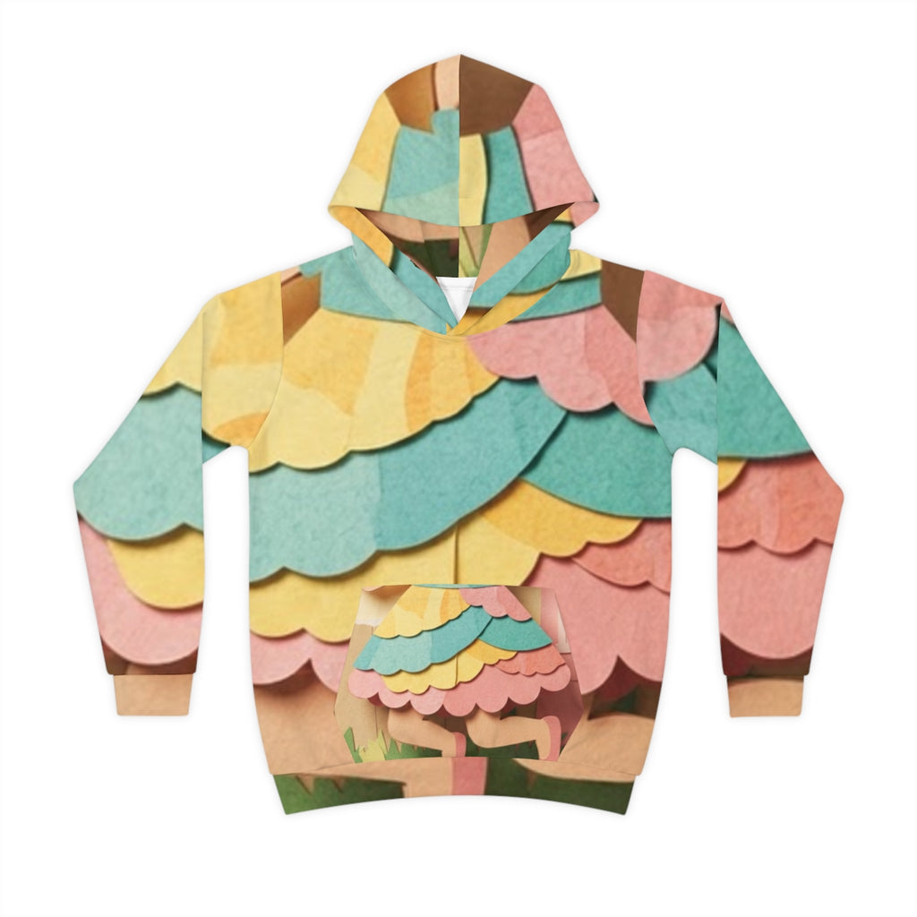 Children's Hoodie - Happy Garden Hop | Echovira Gallery