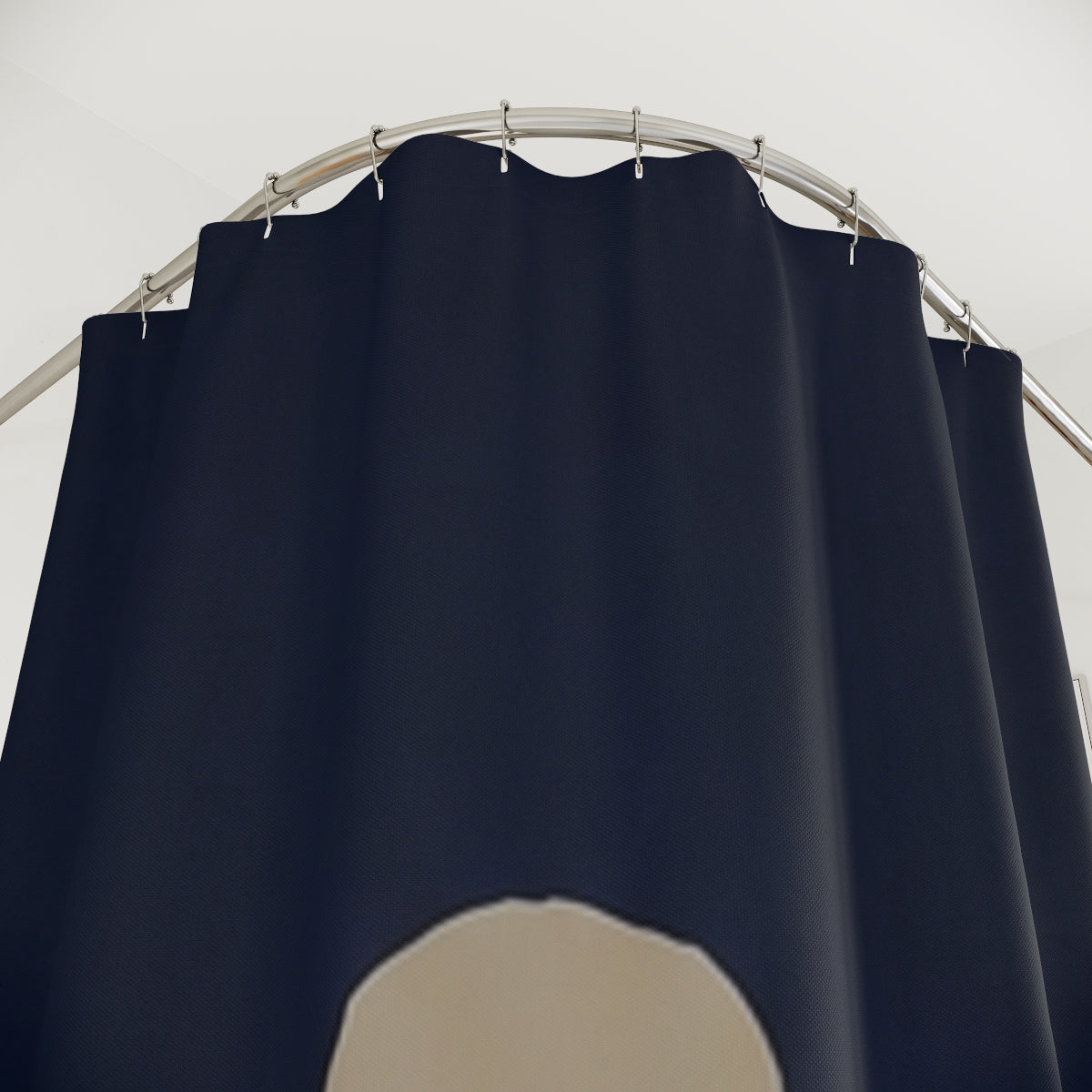 Shower Curtains - Luminous Void Minimalist Bathroom |...