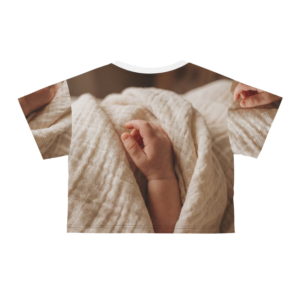 Crop Tee - Minimalist Lounge Vibe