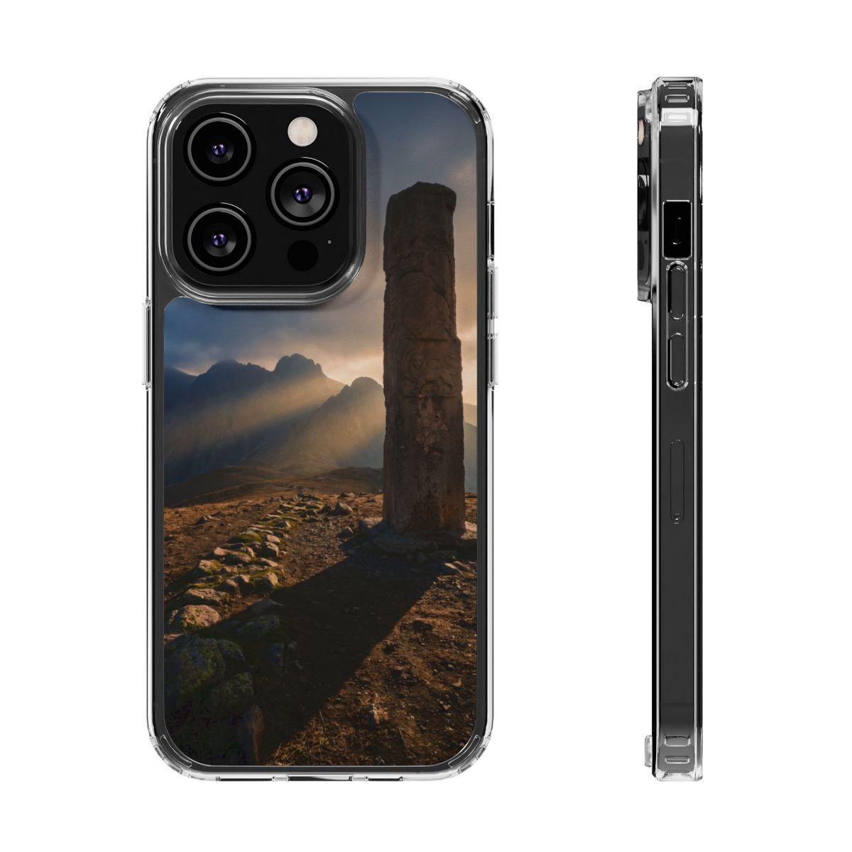 Clear Impact-Resistant Cases - Clear Case - Mystic Mountain...