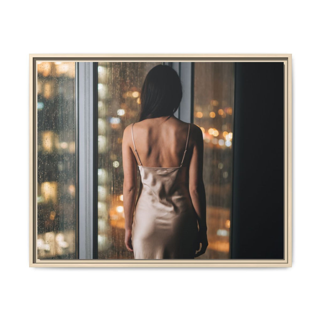 Framed Matte Canvas - Cinematic Nights
