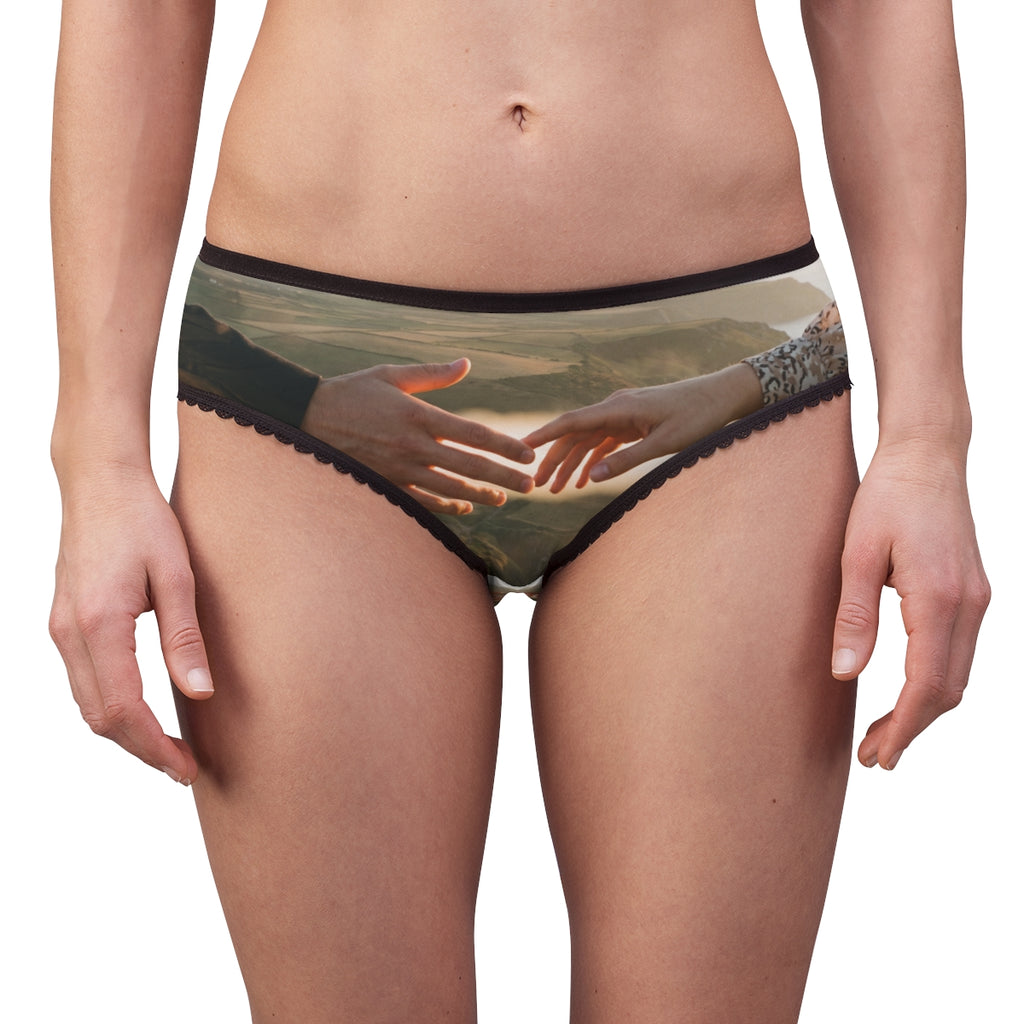 Women's Briefs - The Infinite Touch | Ethereal Coastal Art |...