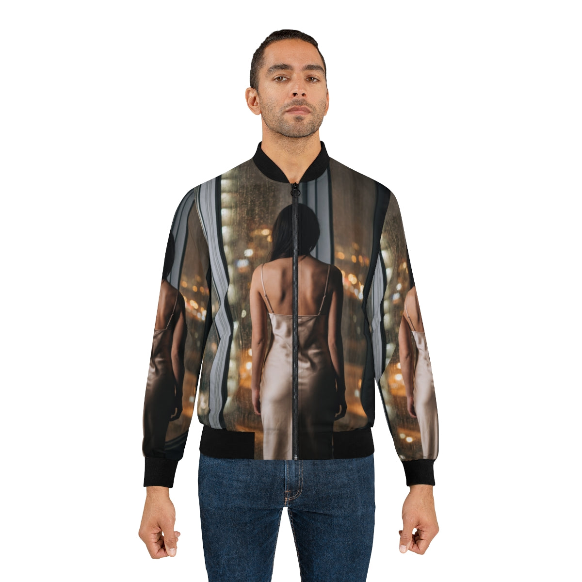 Men's Bomber Jacket - Cinematic Edge