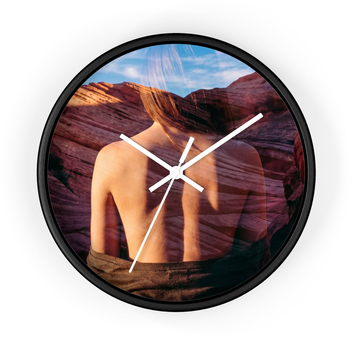 Wall Clock - Canyon Mirage | Echovira Gallery