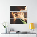 Acrylic Triptych Print - Golden Hour Glow