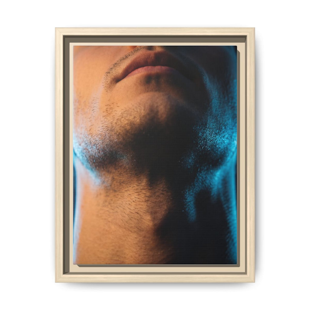 Framed Matte Canvas - Neon Noir