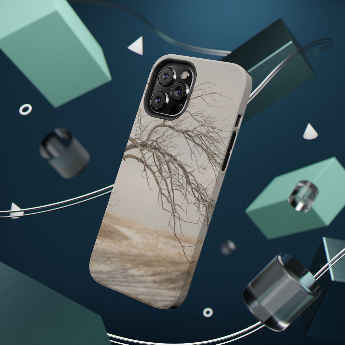 Impact-Resistant Cases - Tough Phone Case - Winter Tree Vibe— sizes part 1/2