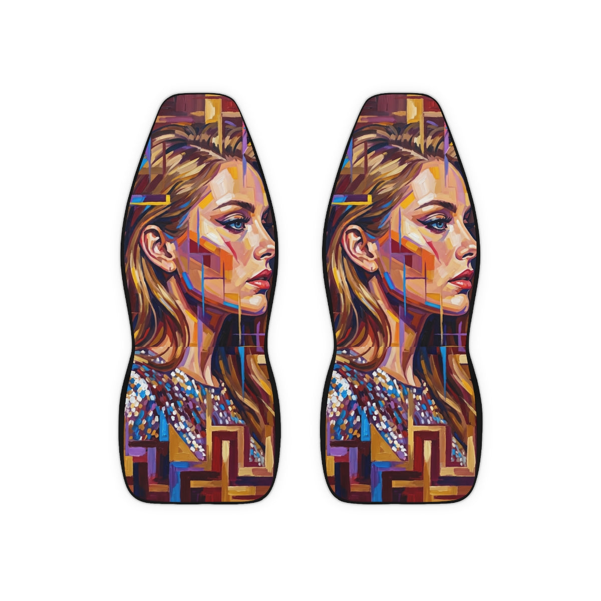 Polyester Car Seat Covers - Shattered Elegance | Echovira...