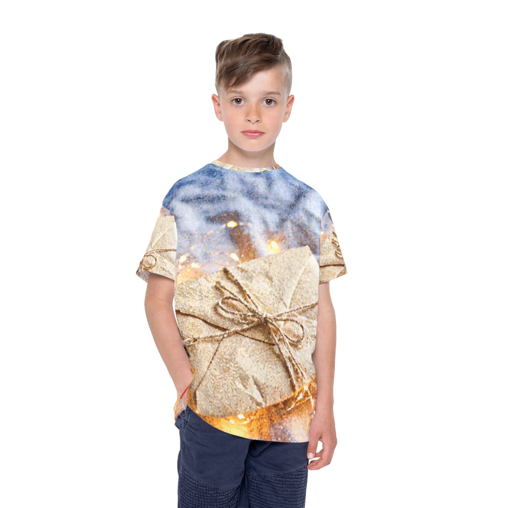 Kids Sports Jersey with Twinkle Gift Art