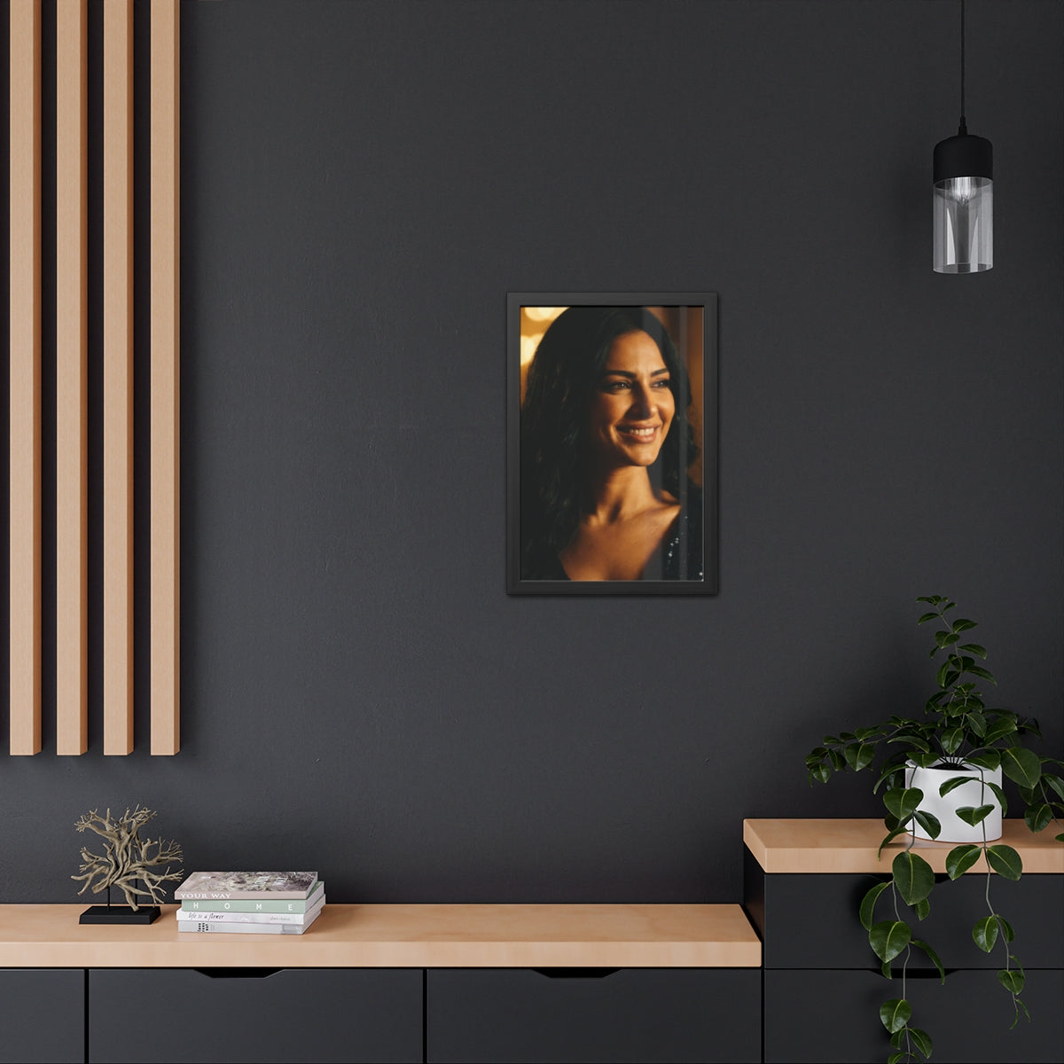 Framed Poster - Cinematic Portrait — Portrait