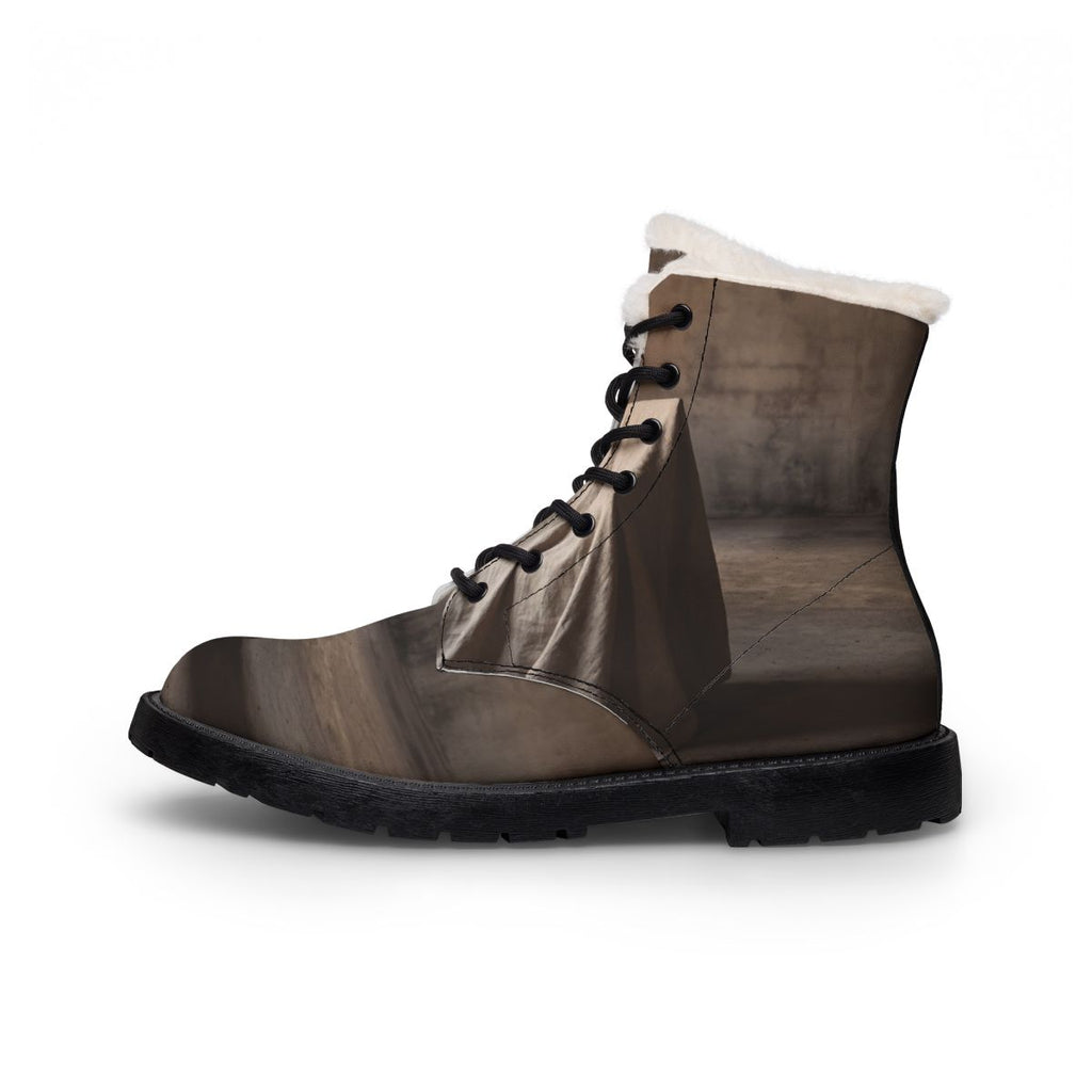 Men's Leather Boots - Brutalist Winter